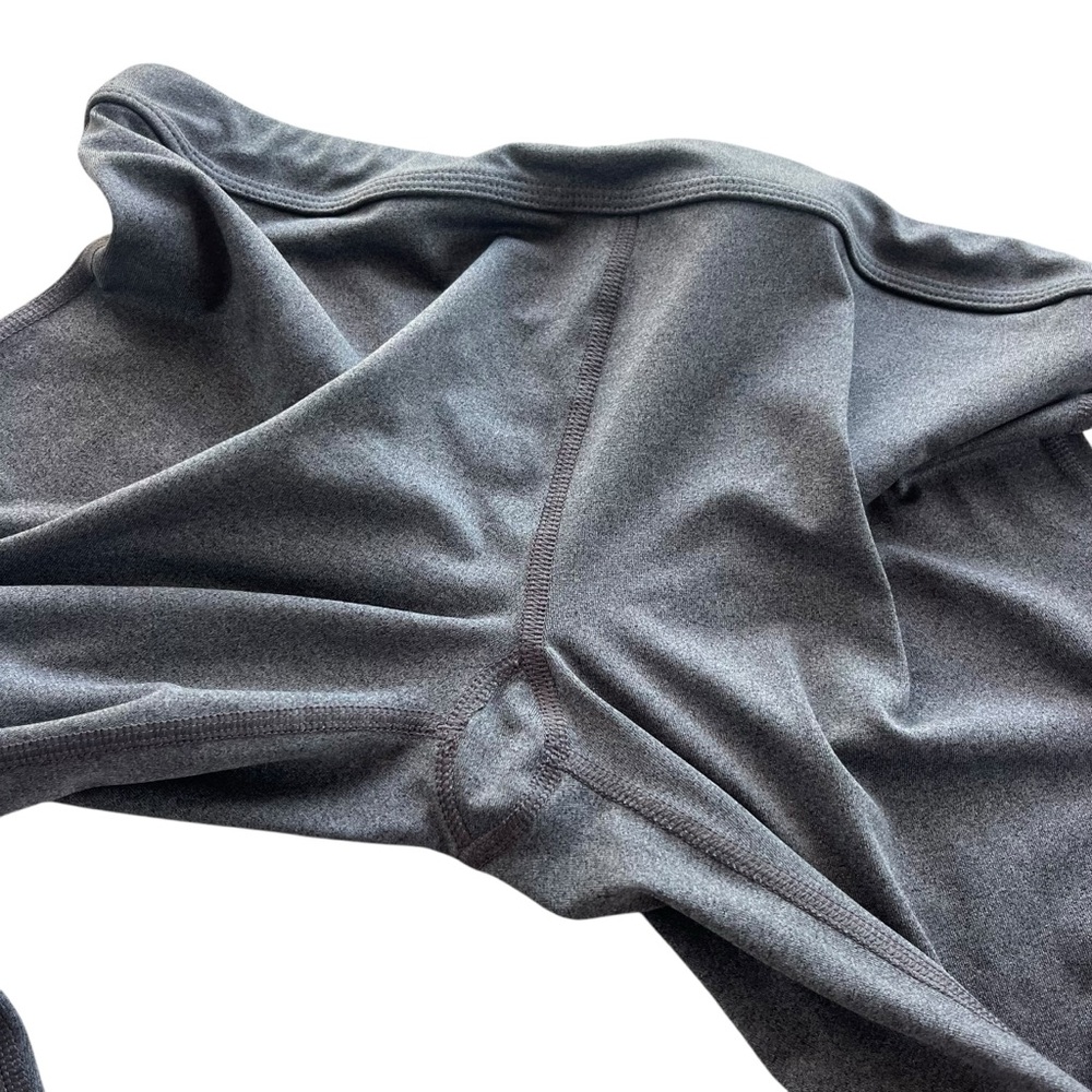 Under Armour Girl’s L Gray Teal Mesh Elastic Waistband Athletic Leggings 1263871 - Picture 11 of 16